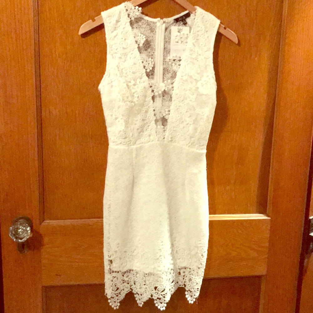White Lace Dress